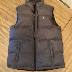 Boy’s polo reversible puffer vest